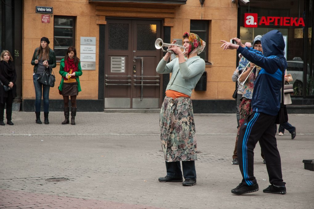 Gatemusikanter Riga